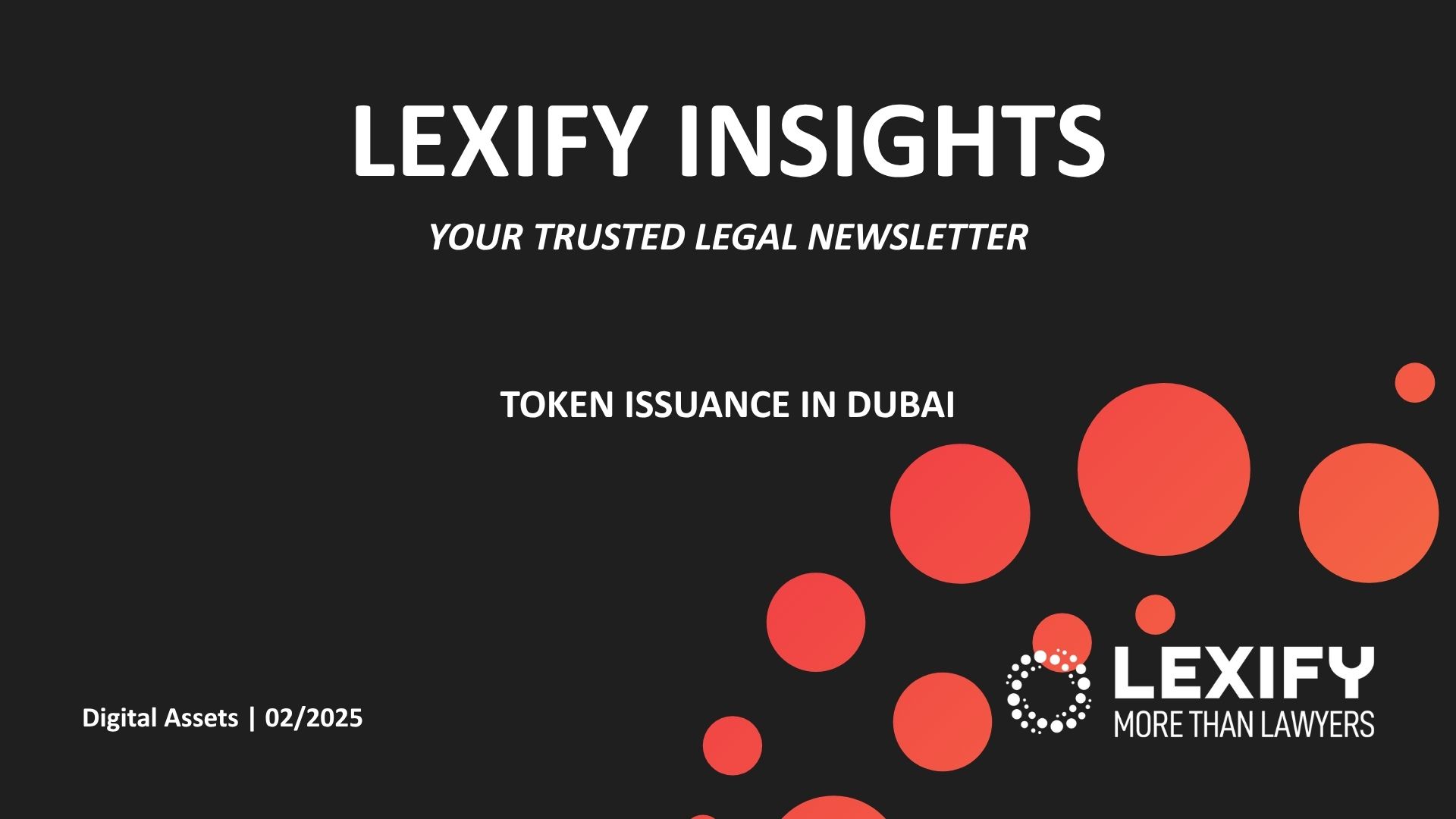 Token Issuance in Dubai