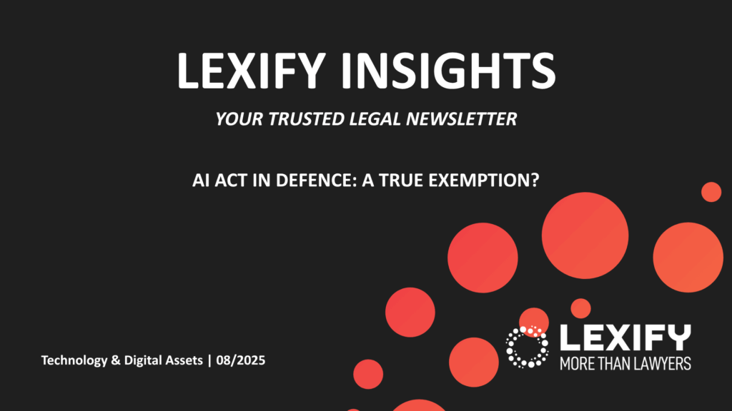 AI ACT IN DEFENCE: A TRUE EXEMPTION?