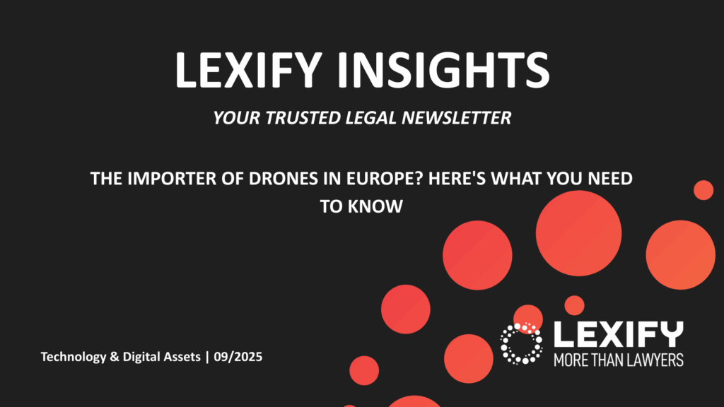 THE IMPORTER OF DRONES IN EUROPE? HERE’S WHAT YOU NEED TO KNOW
